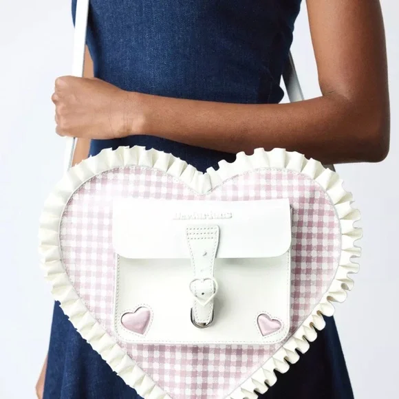 Dr. Martens Pink and White Gingham Bag - Picture 2 of 9